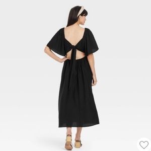 A New Day black tie back dress, size medium. Never worn!